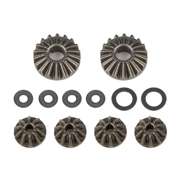 Team Associated RC10B74 FT LTC Differential Rebuild Set, metal
